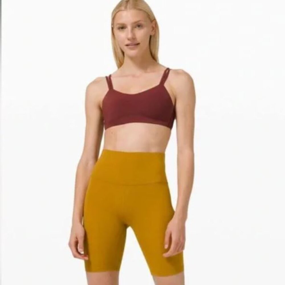 Lululemon Gold Spice Align Shorts 8”